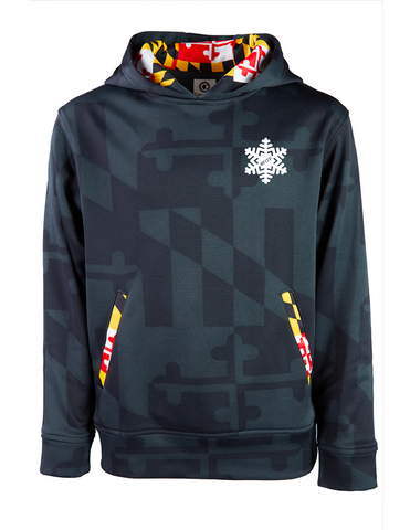 Youth Maryland Flag FITF Hoodie